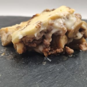 Moussaka aubergines et bœuf